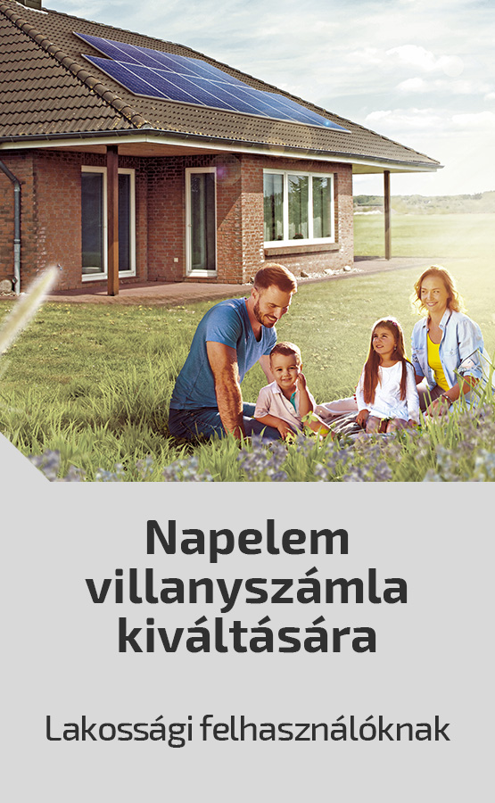 Napelem villanyszámla kiváltására